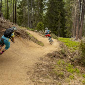 Frauenpower downhill am Reschenpass - das Women’s Bike Camp am Reschenpass ist eine Traditionsveranstaltung - (c) Anne Kaiser