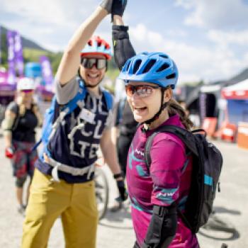 Frauenpower downhill am Reschenpass - das Women’s Bike Camp am Reschenpass ist eine Traditionsveranstaltung - (c) Anne Kaiser