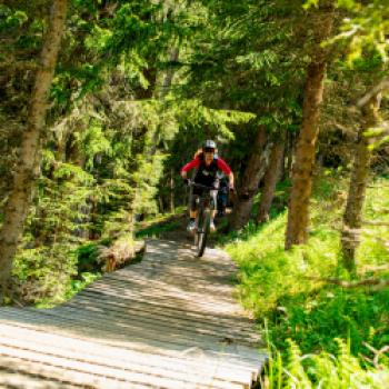 Frauenpower downhill am Reschenpass - das Women’s Bike Camp am Reschenpass ist eine Traditionsveranstaltung - (c) Anne Kaiser