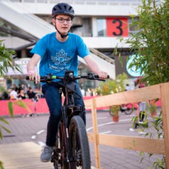 Einen ansehnlichen Anteil der Aussteller nehmen bei der IAA MOBILITY die Hersteller von Fahrrädern, E-Bikes und Bike-Zubehör ein - (c) IAA Mobility