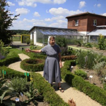 Kirchen, Kunst und Kräuterbeete - Schwester Brigitta im Klostergarten Reute