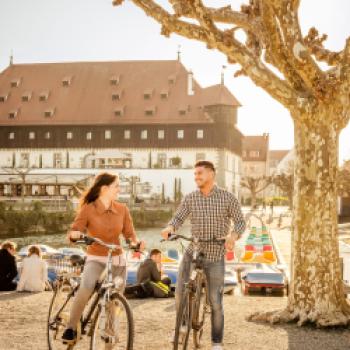 Radeln am Stadtgarten Konstanz - (MTK Dagmar Schwelle)