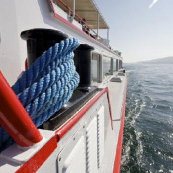 Grenzenloses Herbst-Hopping - Wenn das Licht weicher und die Schatten länger werden, ist es ein besonderes Vergnügen, mit dem Schiff über den westlichen Bodensee zu gleiten - (c) Schweizerische Schifffahrtsgesellschaft Untersee und Rhein AG
