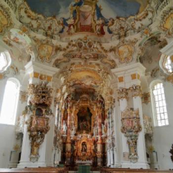 Prächtige Malereien im Inneren der Wallfahrtskirche - (c) Christine Kroll