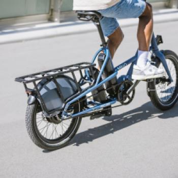 Das VELLO SUB ist das weltweit leichteste E-Cargo Bike und kann eine Gesamtlast von bis zu 210 kg transportieren - (c) VELLO