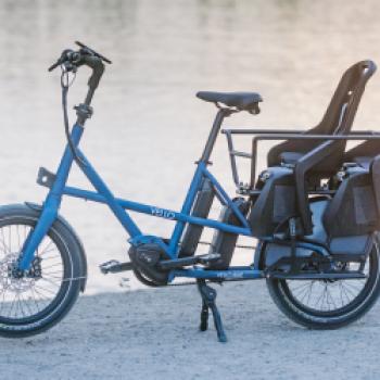 Das VELLO SUB ist das weltweit leichteste E-Cargo Bike und kann eine Gesamtlast von bis zu 210 kg transportieren - (c) VELLO