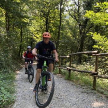 Fast ausschließlich auf Radwegen geht es auf dem Greenway von Brescia nach Bovegno - (c) Maren Recken