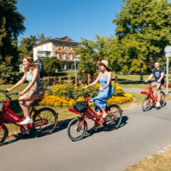 Der BodenseeRadRundweg feiert 2023 40 Jahre Jubiläum - (c) MTK/Leo Leister