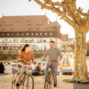 Der BodenseeRadRundweg feiert 2023 40 Jahre Jubiläum - (c) MTK/Dagmar Schwelle