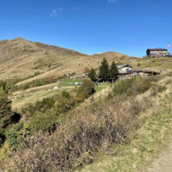 Das Rifugio liegt genau an der Grenze zwischen der Schweiz und Italien - (c) Christine Kroll