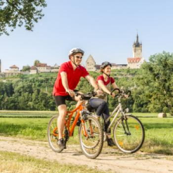 Von Burg zu Burg radeln - Radfahren vor der Kaiserpfalz, Bad Wimpfen