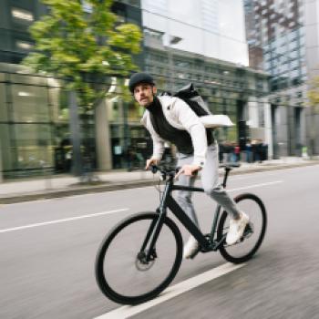 E-Bike, wie hier von der Heidelberger E-Bike-Schmiede Coboc, überholt Fahrräder ohne E-Motor - (c) Coboc