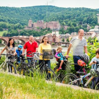 Von Burg zu Burg radeln - Auf geht's nach Heidelberg - (c) HeidelbergMarketingGmbH/Tobias Schwerdt
