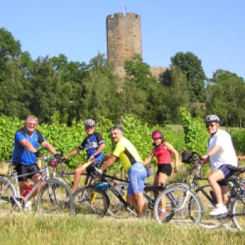 Von Burg zu Burg radeln - Burg Steinsberg bei Sinsheim
