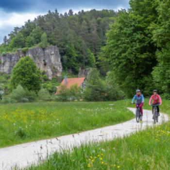 Der Sinnesradweg bei Lungsdorf, ein Erlebnis für alle Sinne im Nürnberger Land - (c) Frank Boxler
