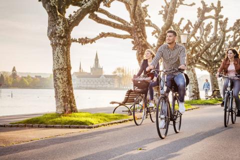 Radtouren ab Konstanz gibt es zahlreiche -Radeln(c) MTK/Dagmar Schwelle Radtouren ab Konstanz gibt es zahlreiche -Radeln(c) MTK/Dagmar Schwelle