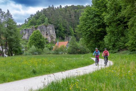 Der Sinnesradweg bei Lungsdorf, ein Erlebnis für alle Sinne im Nürnberger Land - (c) Frank Boxler Der Sinnesradweg bei Lungsdorf, ein Erlebnis für alle Sinne im Nürnberger Land - (c) Frank Boxler