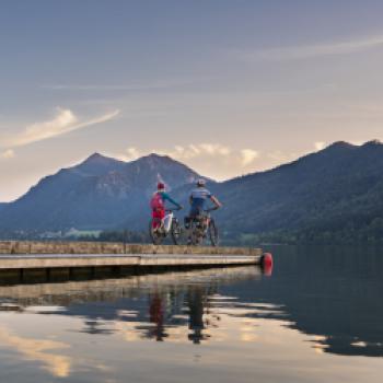 Mit dem Fahrrad vom Bodensee bis zum Königssee  Südbayerns schönste Sehenswürdigkeiten mit dem Fahrrad entdecken - (c) Bodensee-Königsee-Radweg - Dietmar Denger