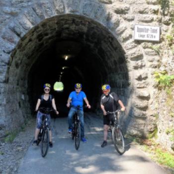 Waidhofen ist der ideale Ausgangspunkt für eine Radtour auf einer historischen Eisenbahnlinie - (c) Herbert Barnehl