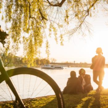 Neuauflage – Bodensee-Radweg von bikeline - Das Radtourenbuch bietet eine Vielzahl von Tourenmöglichkeiten rund um den Bodensee - (c) MTB/Dagmar Schwelle