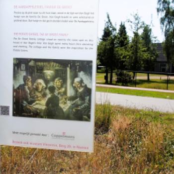 Van Gogh Fahrradtour Nuenen - zahlreiche Hörstationen säumen die Radtour und lassen den Fahrradfahrer das Leben von Van Gogh erleben - (c) Jörg Bornmann