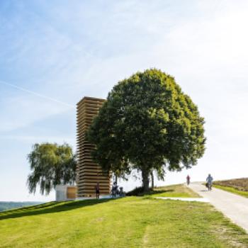 Sieben Kapellen – eine Radtour  Einzigartige Architektur im Dillinger Land in Bayerisch-Schwaben - Kapelle Volker Staab Kesselostheim - (c) Eckhart Matthäus