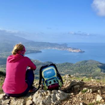 Vom Cima del Monte hat man den besten Blick auf den Hafen von Portoferraio - (c) Christine Kroll