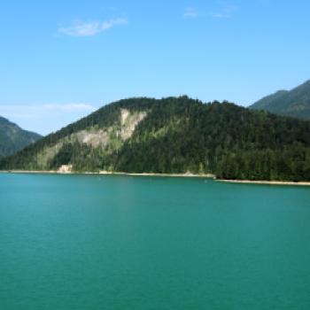 Blick auf den Sylvensteinstausee - (c) Jörg Bornmann