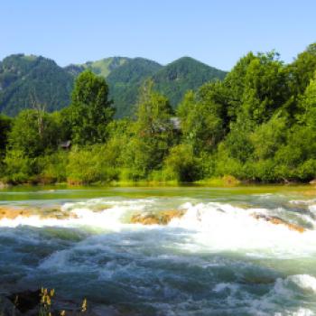 Die Isar bei Lenggries - (c) Jörg Bornmann