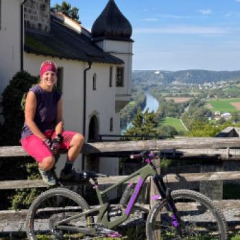 Von der Burg Prunn reicht der Blick über das ganze Tal - (c) Christine Kroll