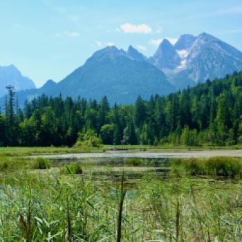 Bad Reichenhall: Jenseits von Thermalbad und Saline lockt am Fuße der „Schlafenden Hexe“ eine wildromantische Bergwelt zum Radeln und Mountainbiken - (c) Armin Herb