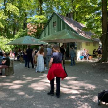 Mit der Rikscha durch Münchens grüne Lunge, der Englische Garten gehört zu den berühmtesten Orten der Stadt - (c) Gabi Dräger