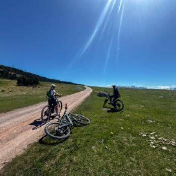 Genussvoll durch die Dolomiten: mit dem E-Bike geht das trotz Höhenmetern, auch für untrainierte Radler - (c) Maren Recken