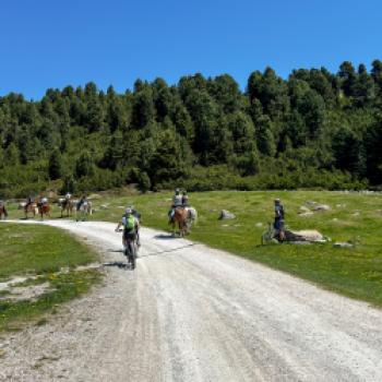 Genussvoll durch die Dolomiten: mit dem E-Bike geht das trotz Höhenmetern, auch für untrainierte Radler - (c) Maren Recken