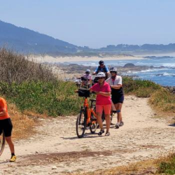 Auf dem Holzweg nach Santiago de Compostela - Radpilgern- der neue Trend auf dem Jakobsweg - (c) Lutz Baeucker