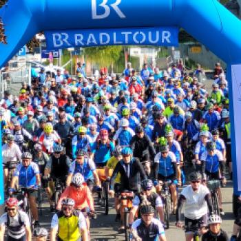 Bereit für die BR-Radltour - (c) Lutz Baeucker