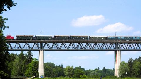 Von Grünwald nach München 15 km - (c) Jörg Bornmann