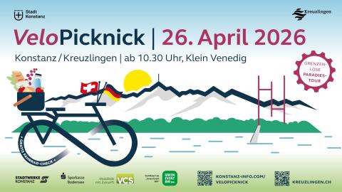 Konstanz lädt am 26. April 2026 zum Velopicknick - (c) MTK